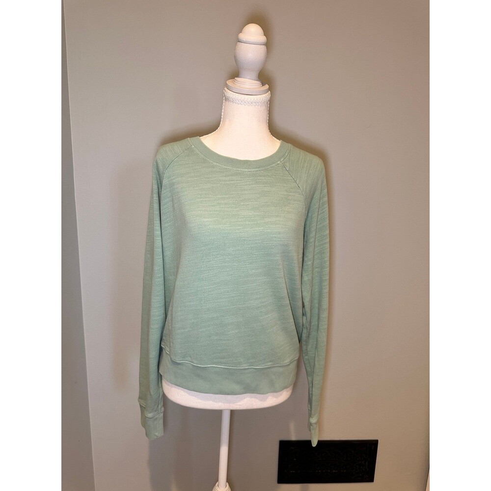 Jcrew Women's Green Sweatshirt